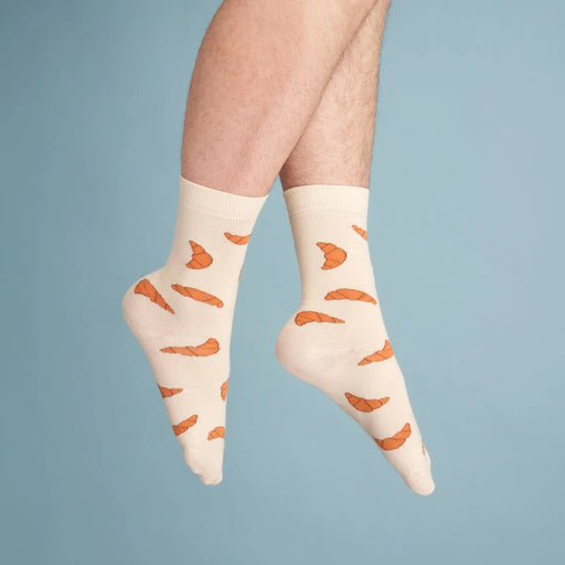 CHAUSSETTES CROISSANT par COUCOU SUZETTE • accessoire, Accessoires Mode Femme, beau, cadeau,