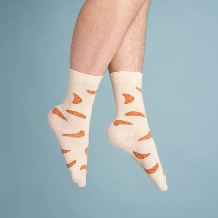 CHAUSSETTES CROISSANT par COUCOU SUZETTE • accessoire, Accessoires Mode Femme, beau, cadeau,