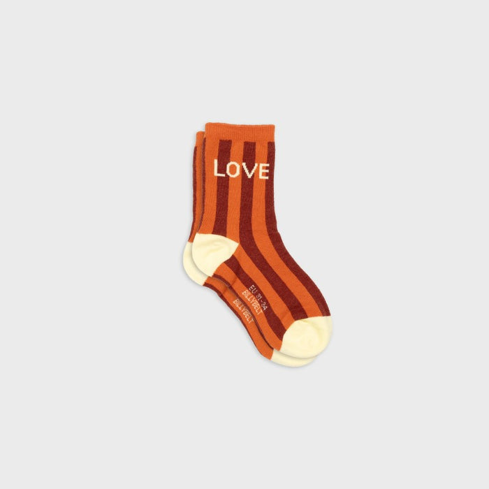 Chaussettes KIDS à message en coton peigné
