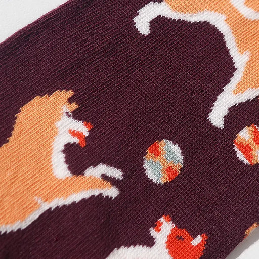 CHAUSSETTES LE JEU par KOLORO STUDIO • accessoire, ALSACE, beau, cadeau, chaussette