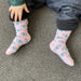 CHAUSSETTES OEIL - ENFANT par COUCOU SUZETTE • accessoire, BACK TO SCHOOL, beau, cadeau, chaussette
