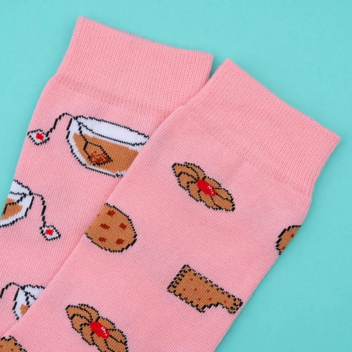 CHAUSSETTES TEA TIME par COUCOU SUZETTE • accessoire, Accessoires Mode Femme, beau, cadeau,