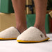 CHAUSSONS CÔTELES par BILLYBELT • BACK TO SCHOOL, cocooning, couleurs, joyeux, made in france