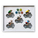Coffret 5 cyclistes par BERNARD & EDDY • billes, couleurs, eduquer, enfant, joyeux