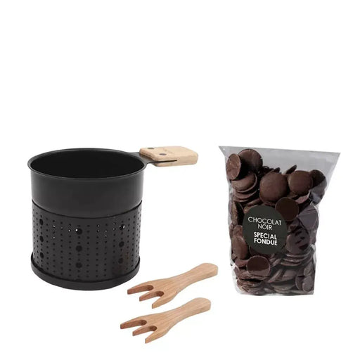 COFFRET FONDUE AU CHOCOLAT À LA BOUGIE par COOKUT • beau, cuisine, invitation, made in france, NEW