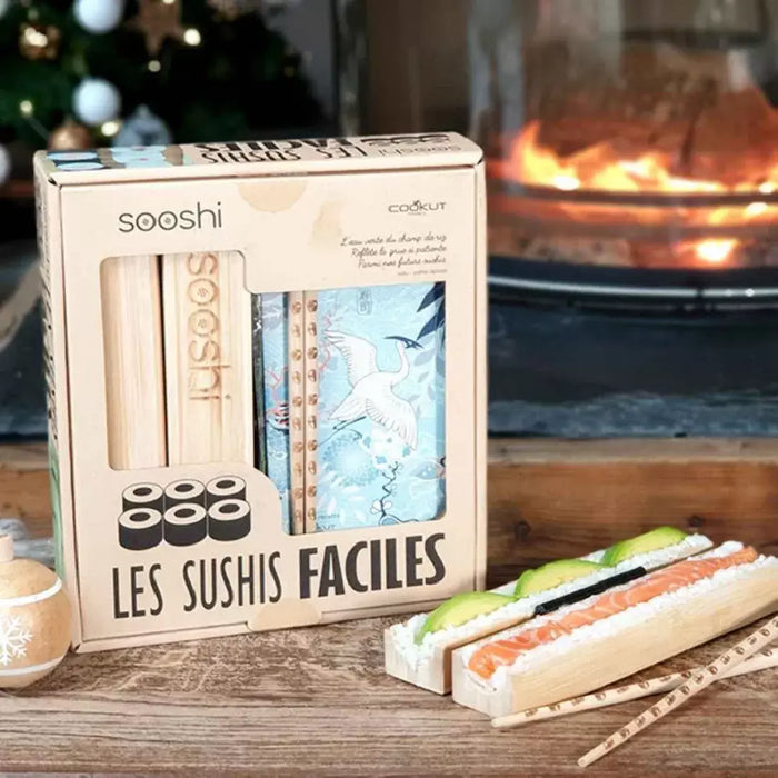 COFFRET SUSHI MAKI FACILES par COOKUT • cuisine, invitation, japon, NEW, original