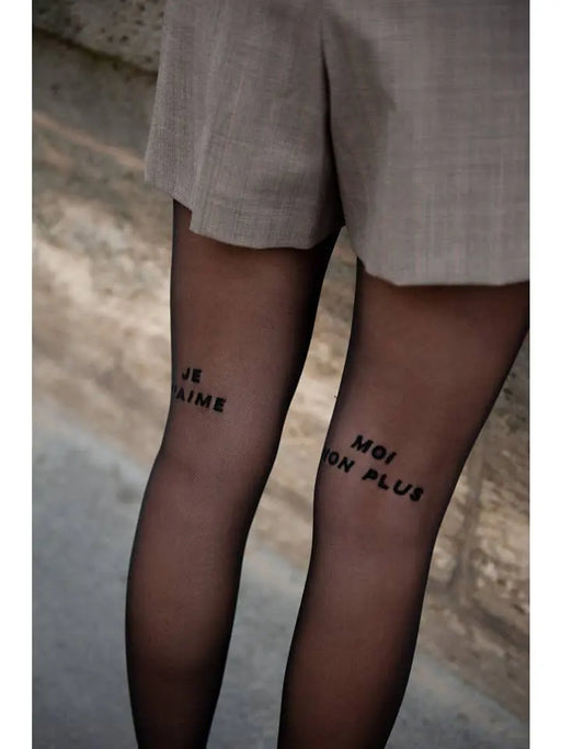 COLLANT - JE T’AIME MOI NON PLUS par BONS BAISERS DE PANAME • BACK TO SCHOOL, beau, design,