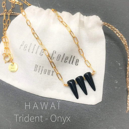 Collier HAWAI TRIDENT par PETITE COLETTE • accessoires, bijoux, dressing, fabriqué à la main, femme