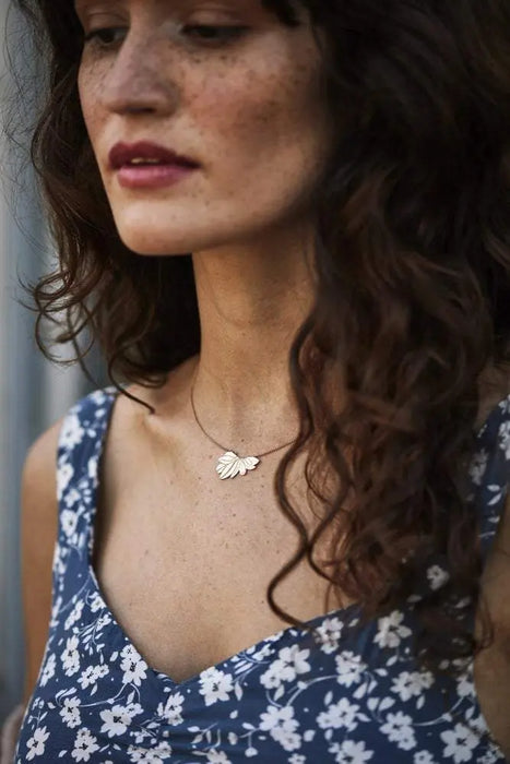 COLLIER MAGNOLIA par Les Éditions du Paon • bijoux, boucle d’oreilles, france, 