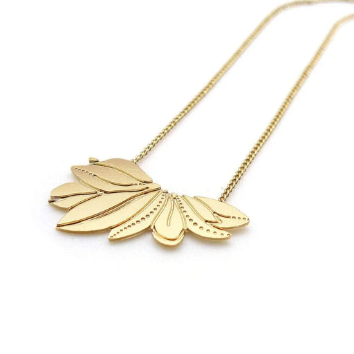 COLLIER MAGNOLIA par Les Éditions du Paon • bijoux, boucle d’oreilles, france, 