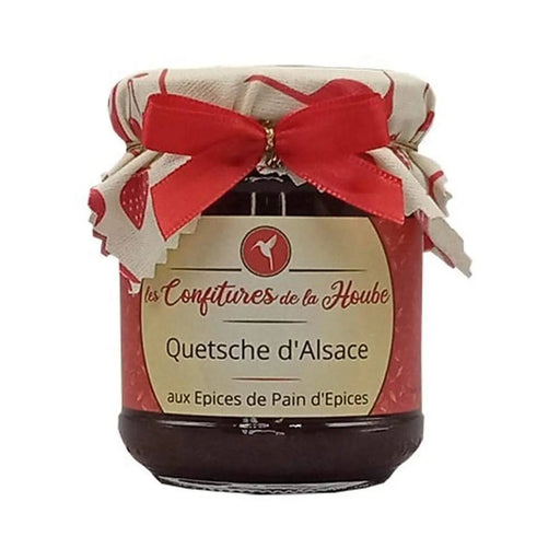 CONFITURE EXTRA QUETSCHE D’ALSACE AUX EPICES DE NOËL 220 GR par LES CONFITURES LA HOUBE • bio, 