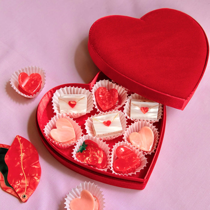 Mini pince à cheveux Lettre d'Amour