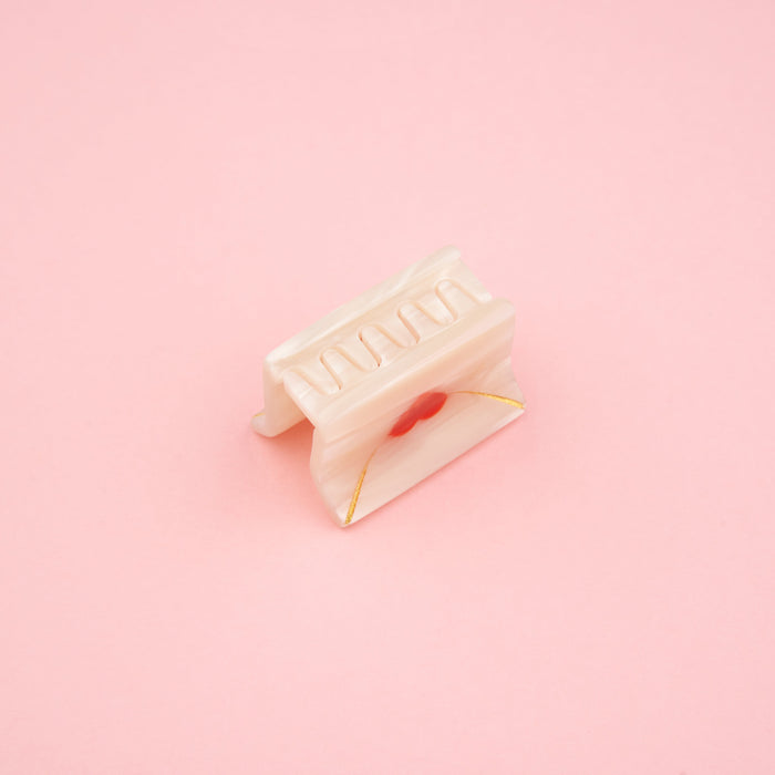 Mini pince à cheveux Lettre d'Amour