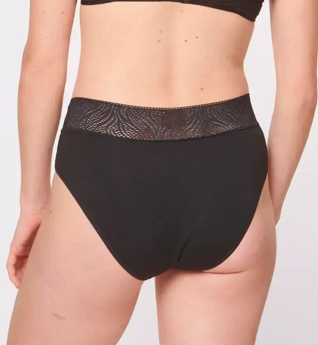 Culotte menstruelle médium hipster NOIR par WOUF • accessoire, beau, Lingerie, mode, NEW
