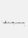 Décor Mural - Skyline Marrakech - Black (50cm) par THE LINE • AFRIQUE, DECORATION, made in france,