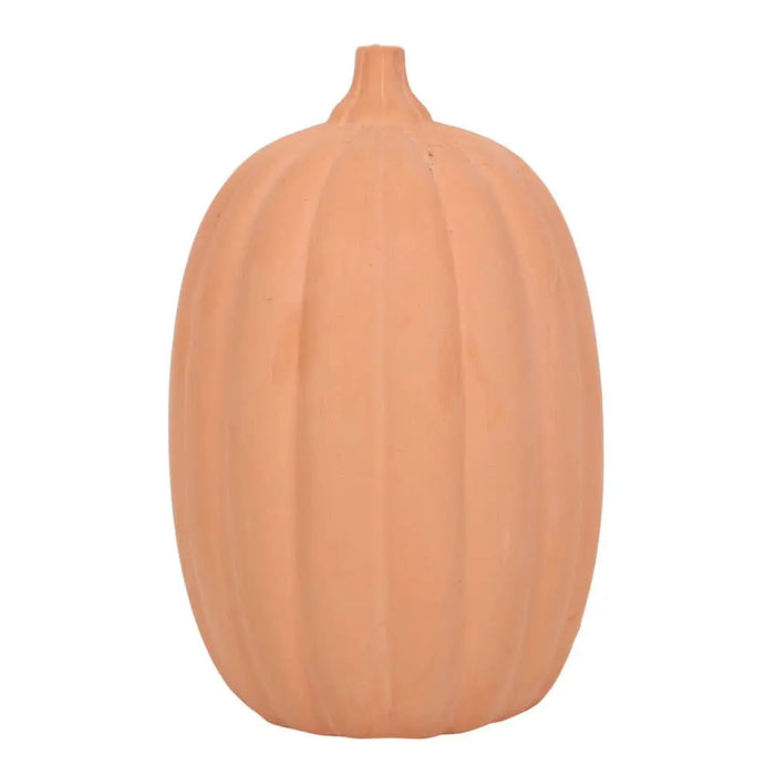 Décoration de citrouille d’Halloween en terre cuite 30 cm par Collection PREMIER ETAGE • automne,