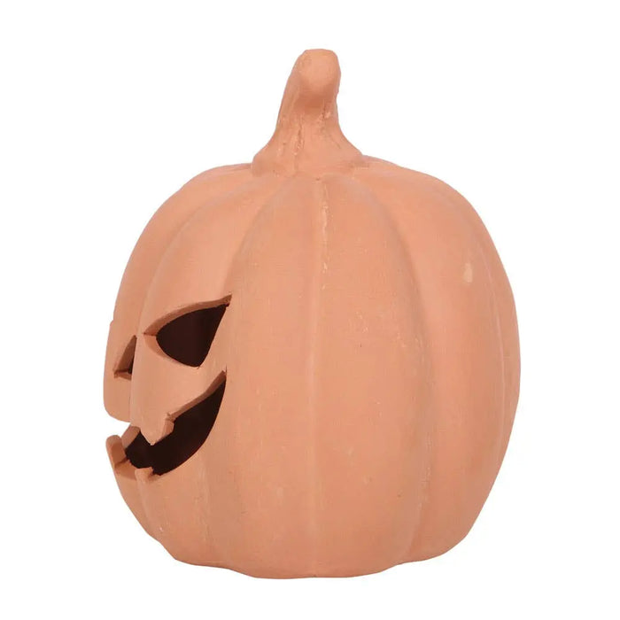 Décoration de citrouille d’Halloween en terre cuite par Collection PREMIER ETAGE • automne,
