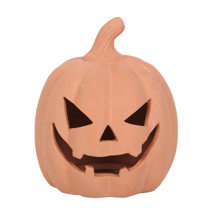 Décoration de citrouille d’Halloween en terre cuite par Collection PREMIER ETAGE • automne,