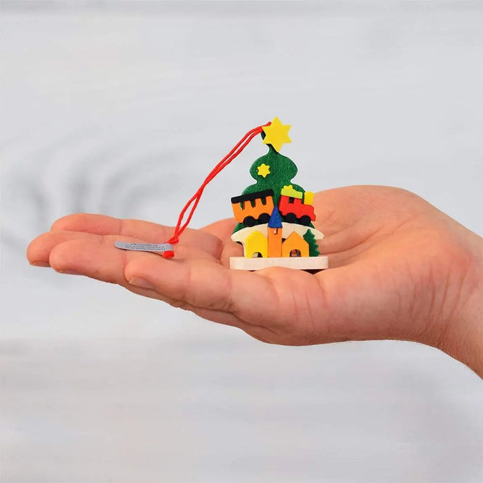 DECORATION DE SAPIN -JOUETS -6 MOTIFS DIFFERENTS par GRAUPNER HOLZMINIATUREN • accessoires, bois, 