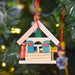 DECORATION DE SAPIN -PERE NOËL /MAISON -6 MOTIFS DIFFERENTS par GRAUPNER HOLZMINIATUREN • 