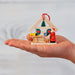 DECORATION DE SAPIN -PERE NOËL /MAISON -6 MOTIFS DIFFERENTS par GRAUPNER HOLZMINIATUREN • 