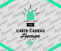 E-CARTE CADEAU par Premier ETAGE • CADEAU, invitation