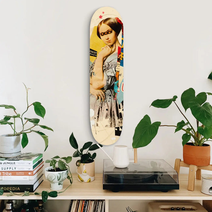 F- MARIE BERNADETTE par EYEFOOD FACTORY • 82x22 cm, automne, Dibond®, graphikstreet, NEW