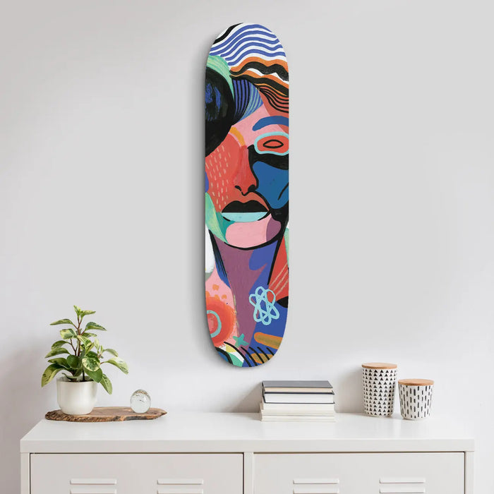 F- NATACHA par EYEFOOD FACTORY • 82x22 cm, automne, Dibond®, new, nicolas blind