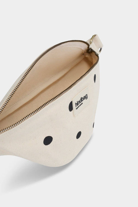 Sac banane Olivia Pois écru