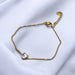 CORINNE - Bracelet en acier avec cœur zircon par DUESTELLE ITALIA • automne, bracelet, love, MOTHER