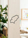 FIXATION MURALE ’IBIZA ISLAND’ - NOIR par The Line • décoration murale, europe, fêtedespères,