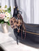 Grigri de sac et porte-clé Cœur léopard PC09 par Collection PREMIER ETAGE • BYREN | ÉLINE