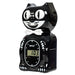 Horloge d’alarme numérique Solar Kit-Cat — noir classique par KIT CAT KLOCK • chat, chaton,