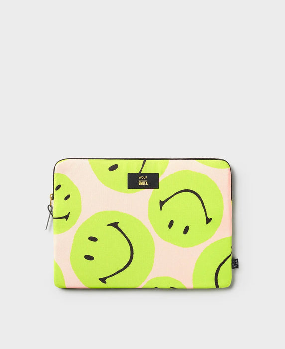 Housse ordinateur 13 & 14 Smiley® par WOUF • accessoire, BACK TO SCHOOL, fashion, made in spain, NEW