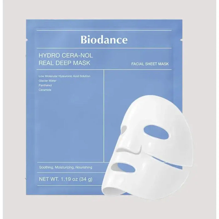 Hydro Cera-Nol Real Deep Mask – Masque apaisant et protecteur par BIODANCE • beauté, Masques