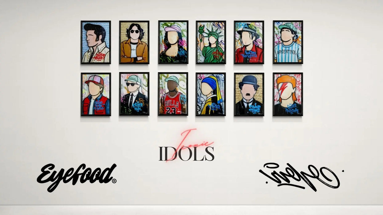 Iconic- #La Fille à La Perle par EYEFOOD FACTORY • ICONIC IDOLS, made in france, NEW