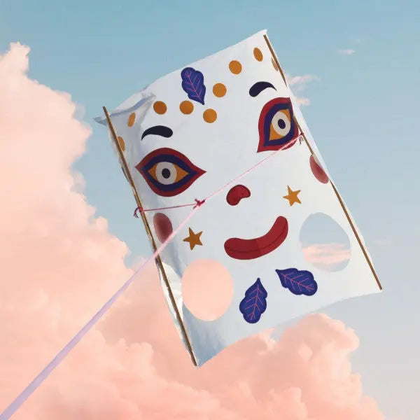 KIT CREATIF - LE CERF VOLANT par L’ATELIER IMAGINAIRE • activité, beau, coloriage, colorier, enfant