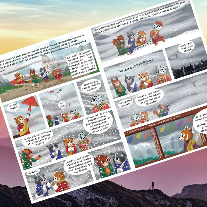 KIT CREATIF - LE CERF VOLANT par L’ATELIER IMAGINAIRE • activité, beau, coloriage, colorier, enfant