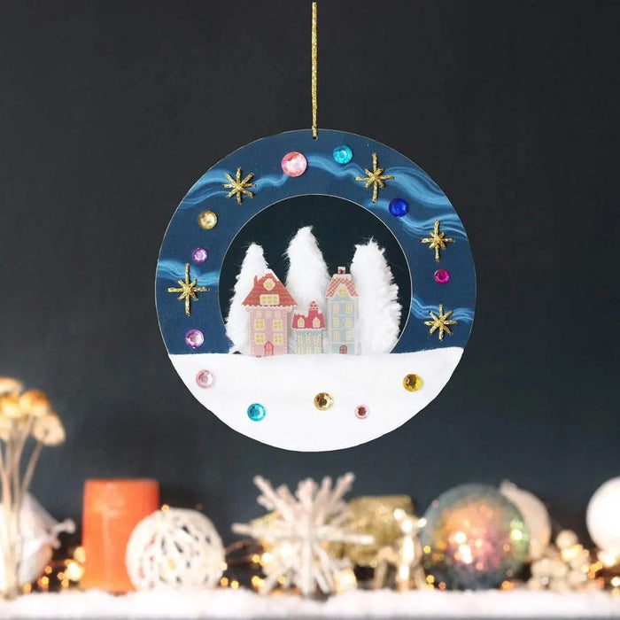 KIT CREATIF LA COURONNE DE NOËL par L’ATELIER IMAGINAIRE • activité, beau, calendrier, coloriage, 
