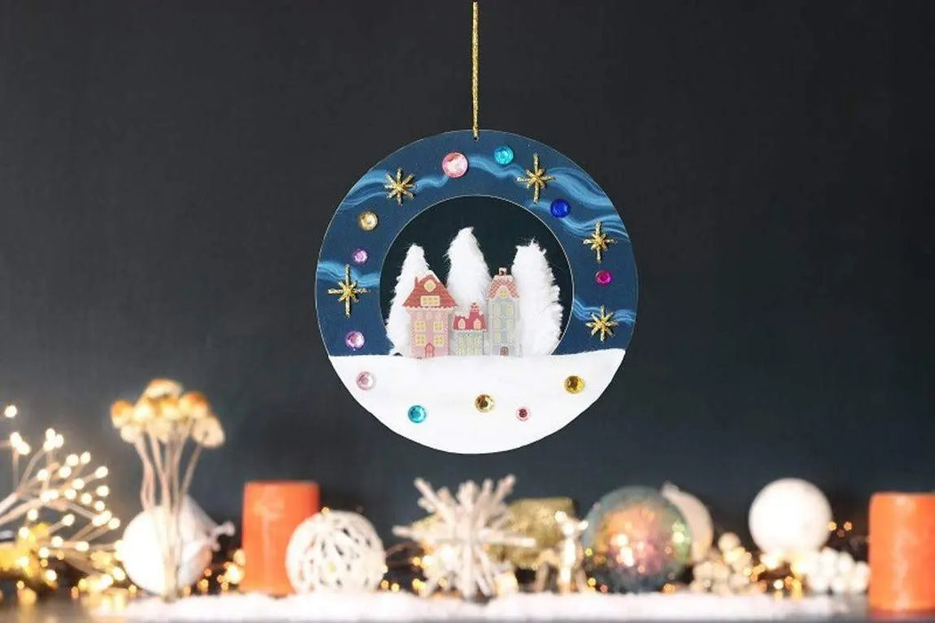 KIT CREATIF LA COURONNE DE NOËL par L’ATELIER IMAGINAIRE • activité, beau, calendrier, coloriage, 