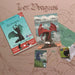 KIT CREATIF - LES DRAGONS par L’ATELIER IMAGINAIRE • activité, beau, coloriage, colorier, enfant