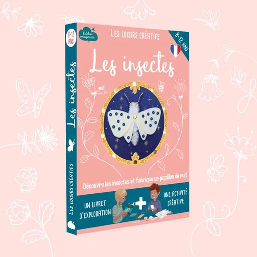 KIT CREATIF - LES INSECTES par L’ATELIER IMAGINAIRE • activité, beau, coloriage, colorier, enfant