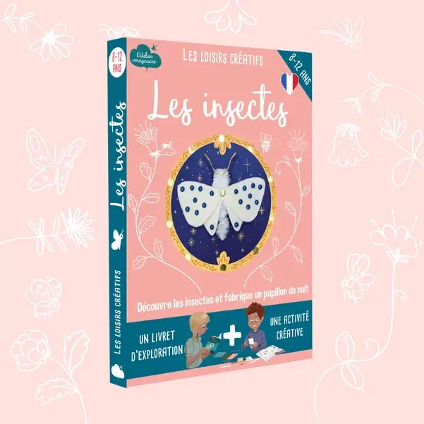 KIT CREATIF - LES INSECTES par L’ATELIER IMAGINAIRE • activité, beau, coloriage, colorier, enfant
