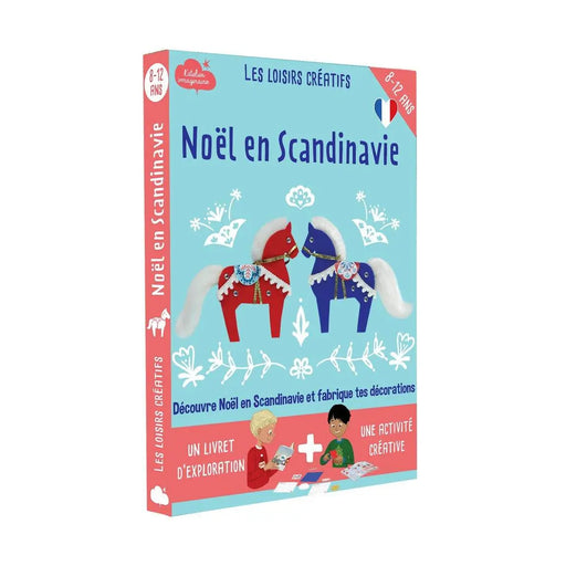 KIT CREATIF NOËL EN SCANDINAVIE par L’ATELIER IMAGINAIRE • activité, beau, calendrier, coloriage, 