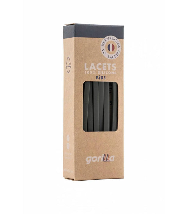 LACET ENFANT 100% SILICONE by Gorilla (plusieurs coloris) par ANNEL • accessoire, beau, cadeau, 