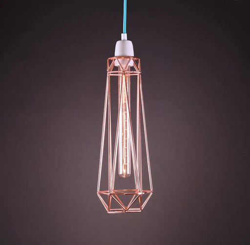 Lampe baladeuse Métal bronze Filaire - DIAMOND #2 par FILAMENTSTYLE • cuivre, déco, déco intérieur, 