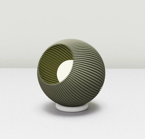 Lampe Spot Vert Kaki par PRZ • made in france, NEW