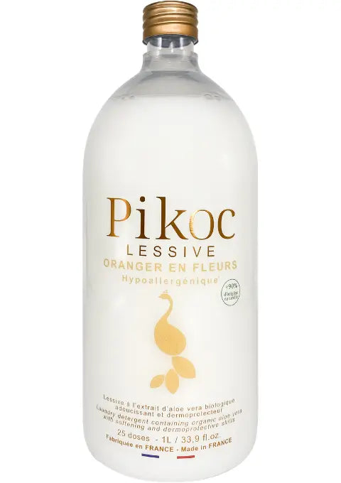 Pikoc - Hygiène & Santé - LESSIVE PARFUMÉE - ORANGER EN FLEURS - Premier ÉTAGE