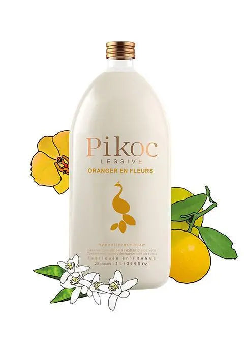 Pikoc - Hygiène & Santé - LESSIVE PARFUMÉE - ORANGER EN FLEURS - Premier ÉTAGE