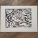 LINOGRAVURE - Opium par CYRILLE MEYER • affiche, ALSACE, fabriqué à la main, handmade, love